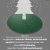 Weihnachtsbaum-Decke grün
